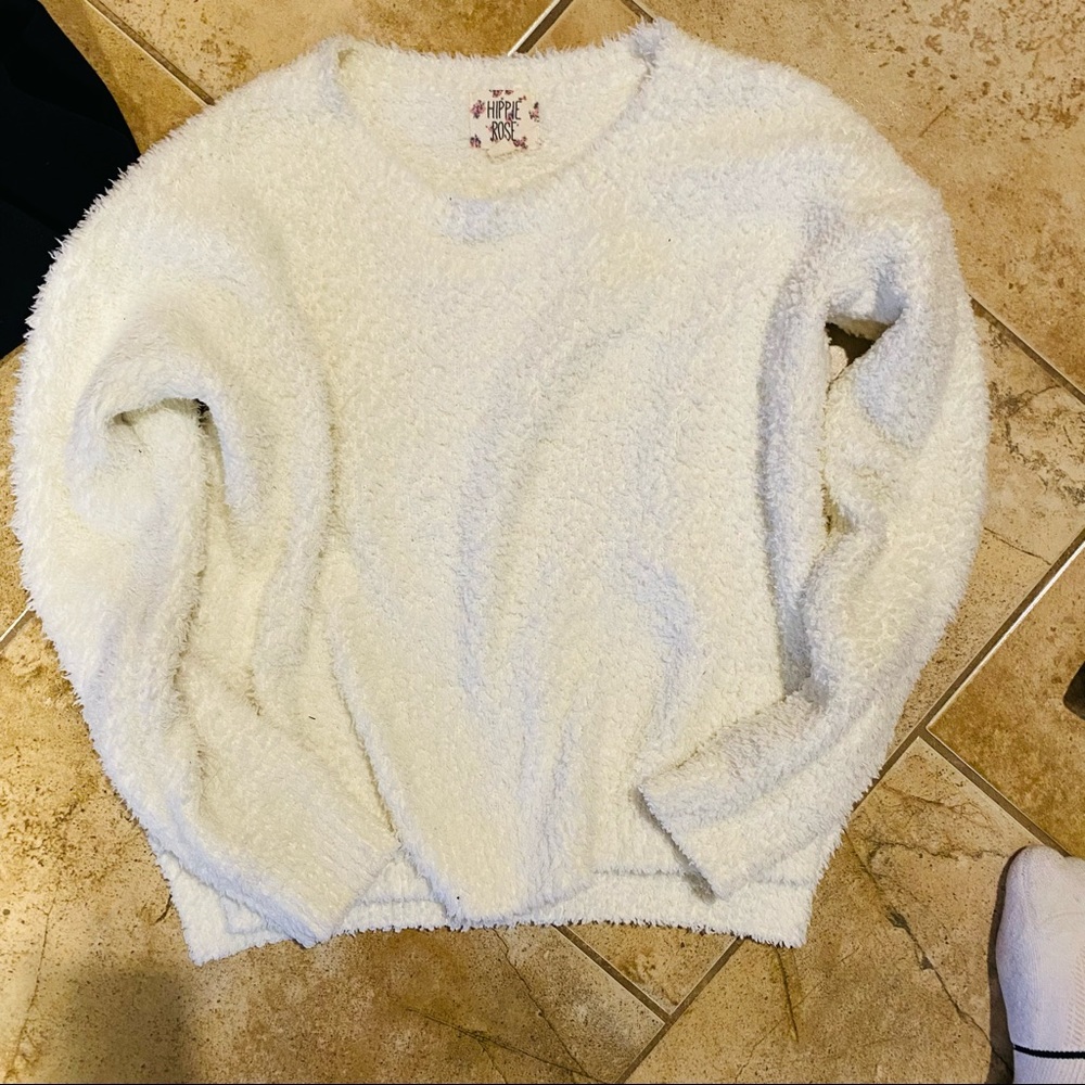 Cream sweater